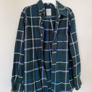 Chaps Forest Green Men's Flannel Shirt